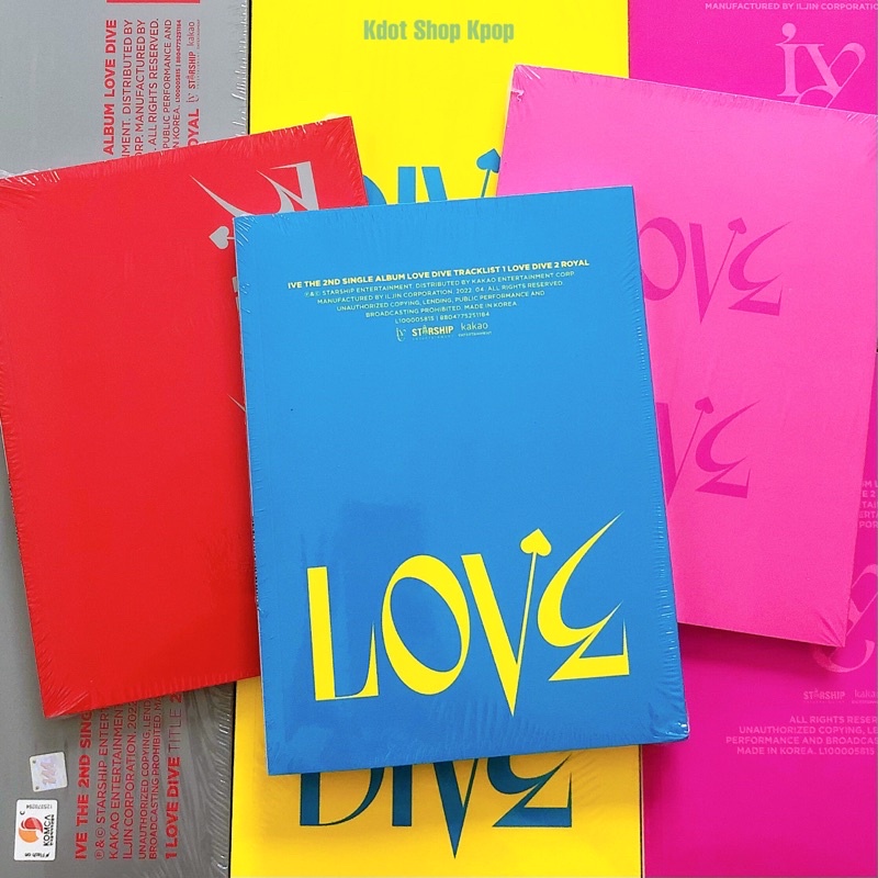 Bộ ảnh album IVE - ‘LOVE DIVE’