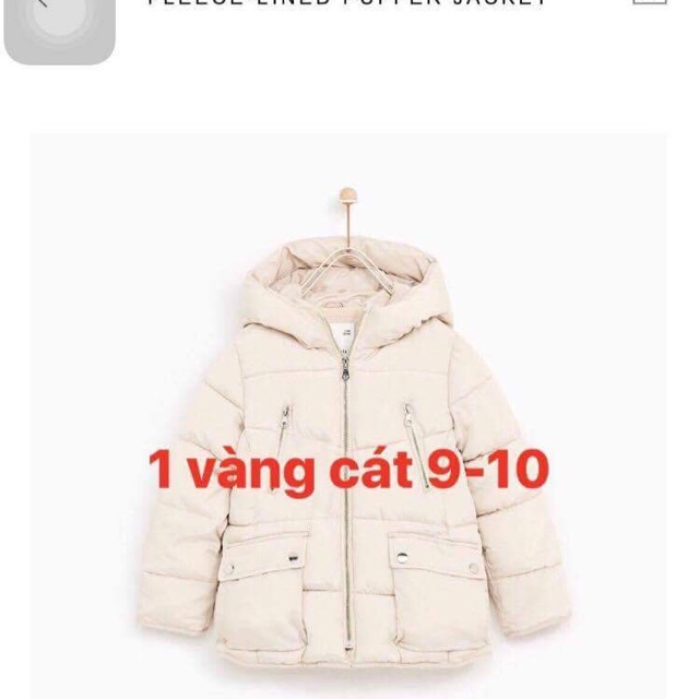 Áo khoác zara kid chuẩn auth