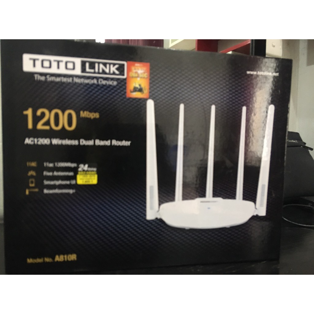 Giải quyết mọi yêu cầu về kết nối Internet với Bộ phát WIFI Totolink A810R khủng bố