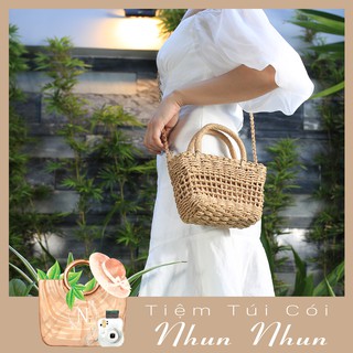Túi Cói Đan Lưới