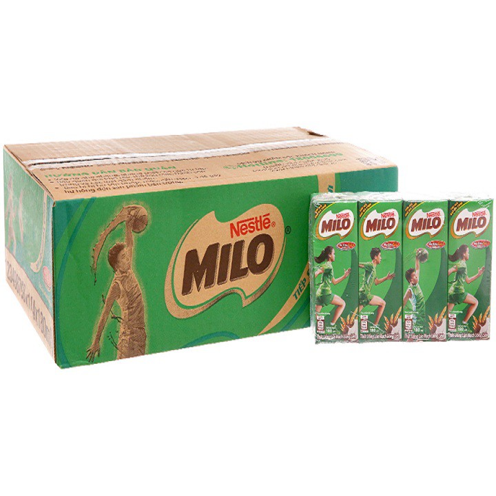 Sữa Milo ❤FREESHIP ❤ sữa milo 180ml ,thùng sữa milo ,thể tích 180ml