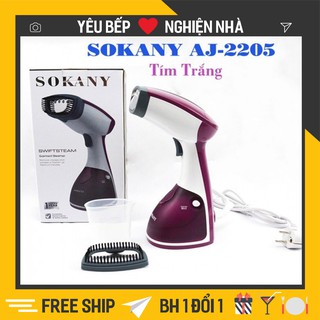 bàn là hơi nước cầm tay gấp gọn, bàn là Sokany đa năng tiện lợi