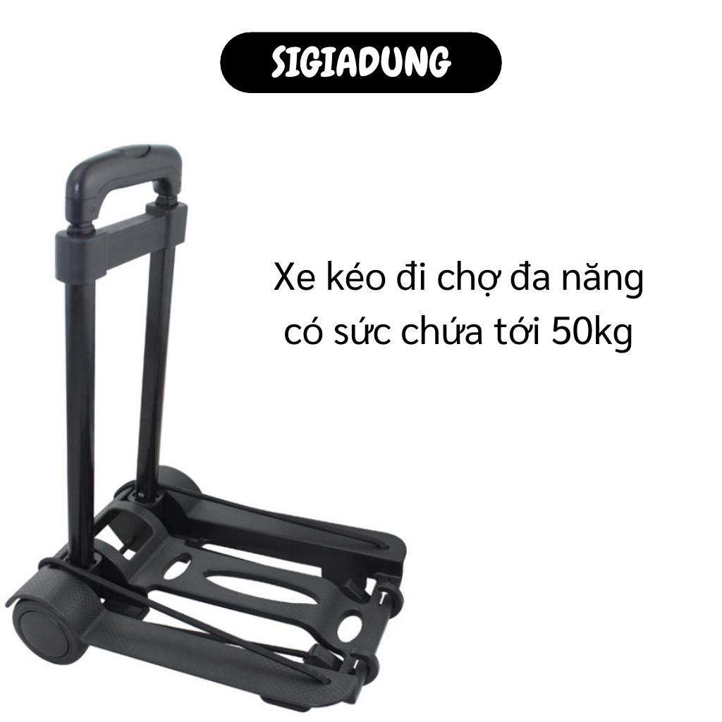 [SGD] Xe Vận Chuyển Hàng - Xe Đẩy Hành Lý Gấp Gọn Thông Minh Tiện Dụng, Chất Chắn Bền Đẹp 7507