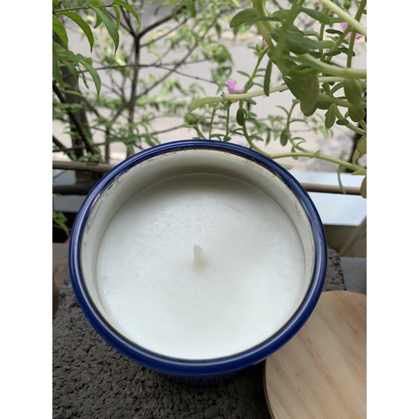 [CLEARANCE SALE] Nến thơm đạt chuẩn xuất Âu sáp đậu nành 12oz - Mùi Hydrangea