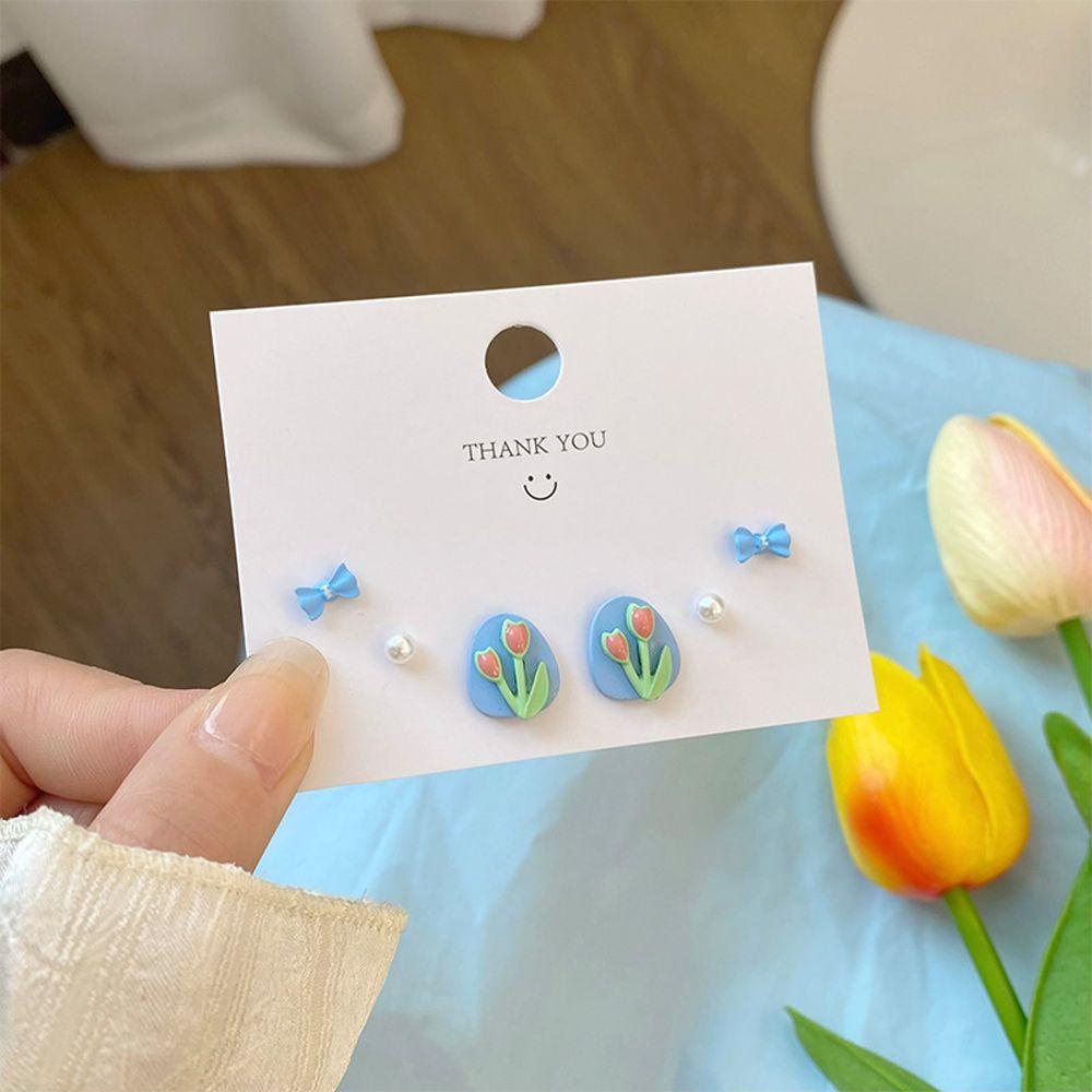 JARRED Bộ Bông Tai Thiết Kế Xinh Xắn Thời Trang Mùa Hè Cho Nữ