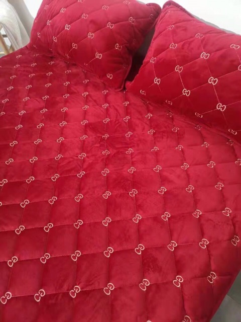 Ga gối Muji thêu thương hiệu mẫu mới 2019-2020