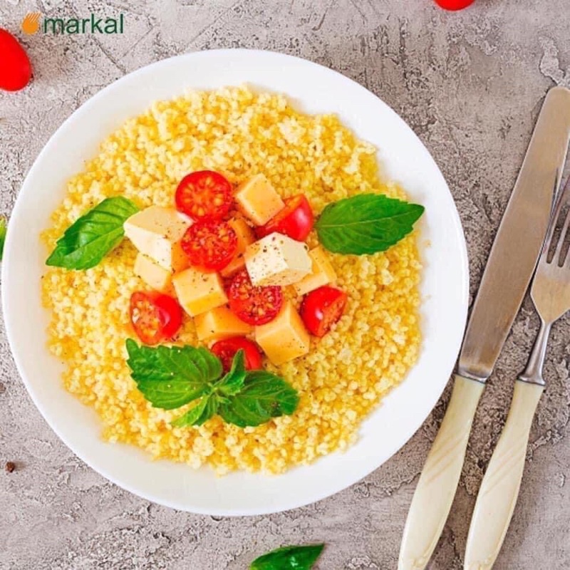 Hạt kê tách vỏ hữu cơ Markal gói 500gr