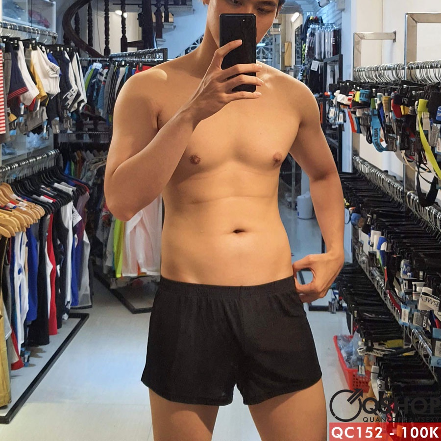 QUẦN NGỦ NAM THUN LƯỚI QSHOP QC152