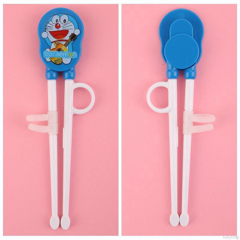 Đôi Đũa Tập Ăn Cho Bé Tạo In Hình Mèo Kitty Dễ Thương