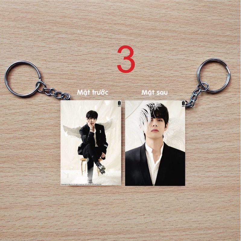 Móc Khoá Mica V BTS
