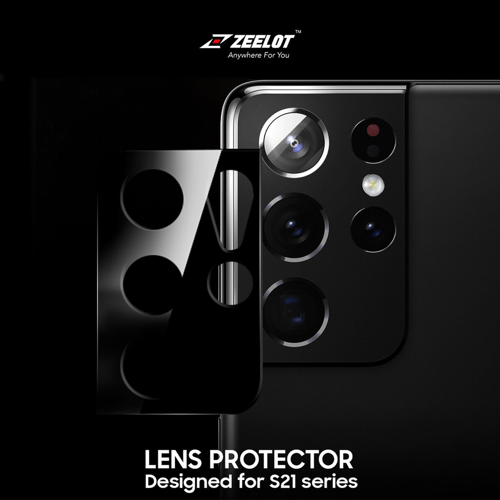 Kính Cường Lực Camera Lens Zeelot Samsung Galaxy S21 Ultra / S21 Plus