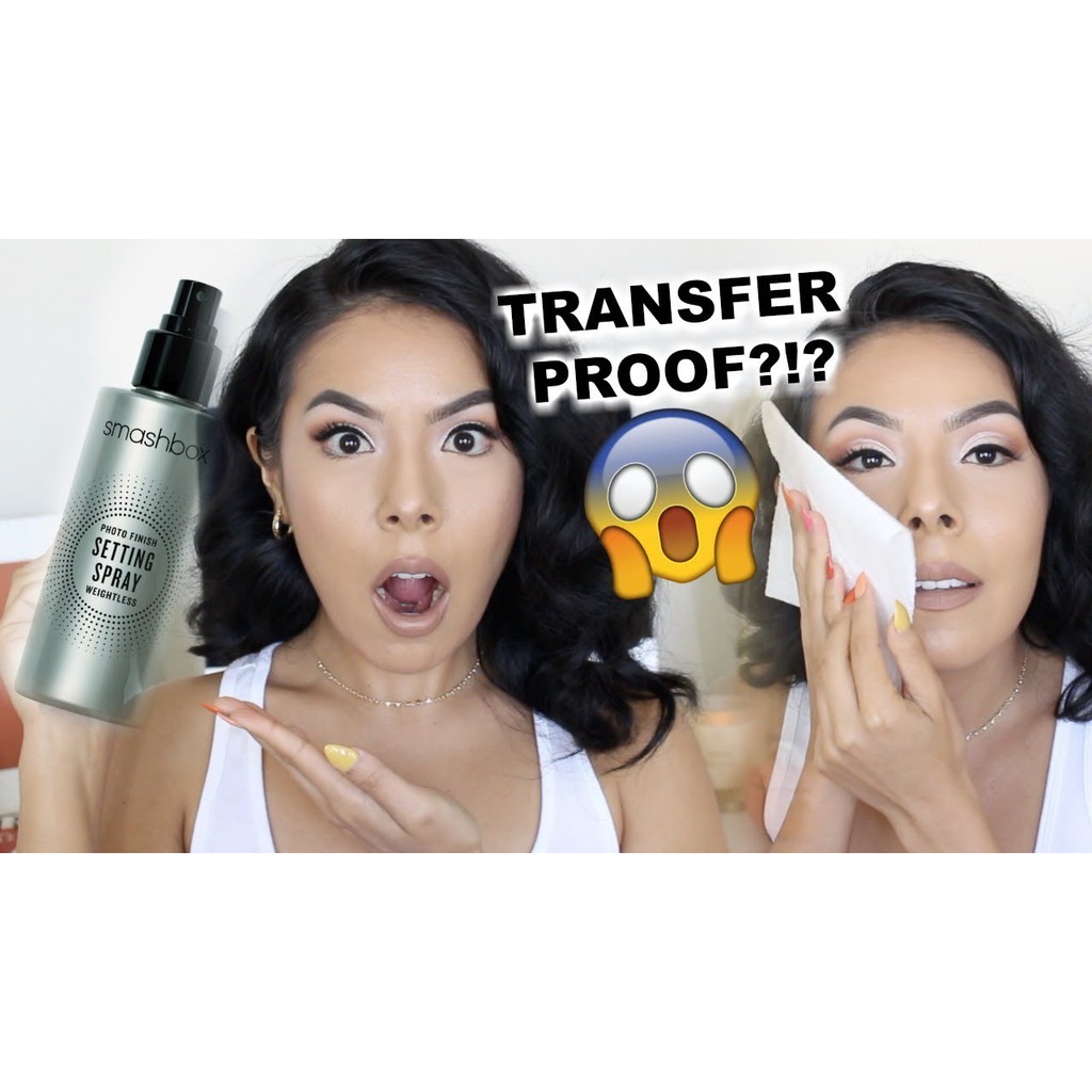 [AUTH-travelsize] xịt giữ makeup SMASHBOX PHOTO FINISH WEIGHTLESS LONG WEAR MAKEUP SETTING SPRAY