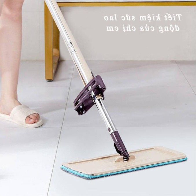 Chổi Lau Nhà Tự Vắt 360 ĐỘ Kèm Thùng Hàng Cao Cấp