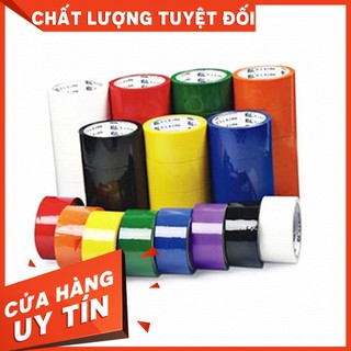 BĂNG KEO MÀU OPP CÁC SIZE 3.5F, 5F - BĂNG KEO - BĂNG DÍNH