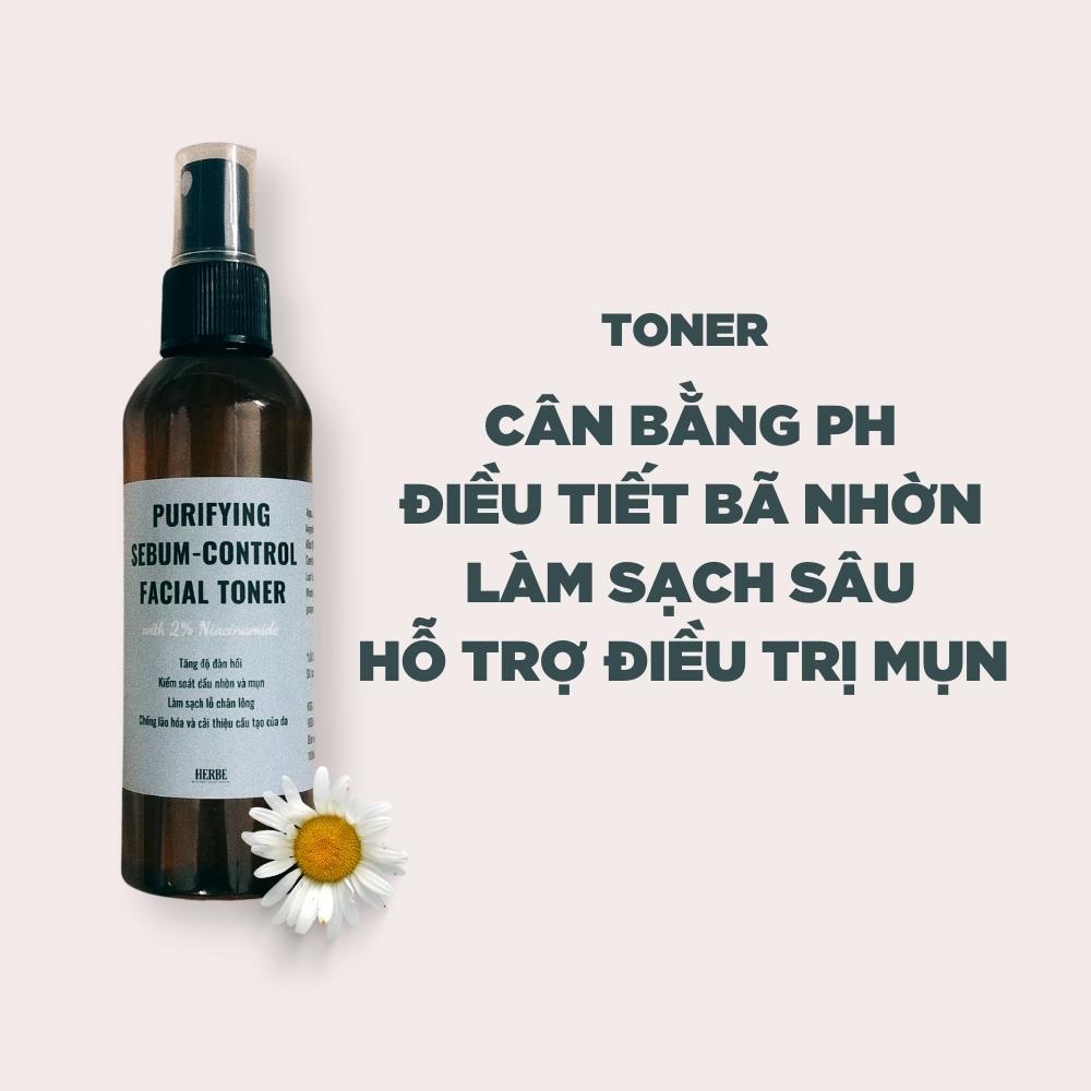 TONER - NƯỚC CÂN BẰNG DA, KIỂM SOÁT DẦU NHỜN VÀ KHÔ MỤN HANDMADE