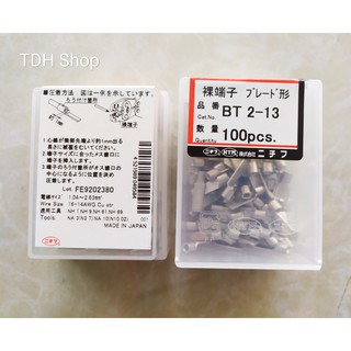 Đầu Cosse Nichifu BT2-13 , BT 1.25-9 / Đầu ép cosse Nichifu mã BT