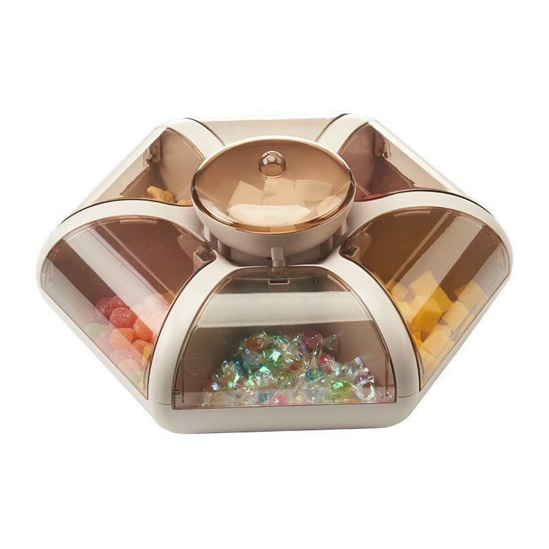 Khay Đựng Bánh Kẹo 6 Cánh Hoa Tự Bung, Sang Chảnh, Lịch Sự, Mẫu Mới Nhất Tết 2022