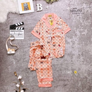 Bộ satin lụa viền tnqd 02