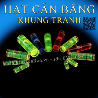 Hạt thước thủy, hạt cân bằng, bọt nước