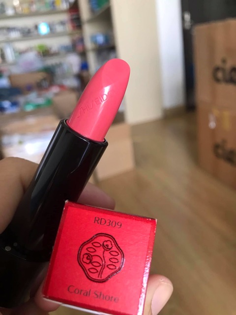 Son môi Shiseido Rouge Rouge Lipstick 4g