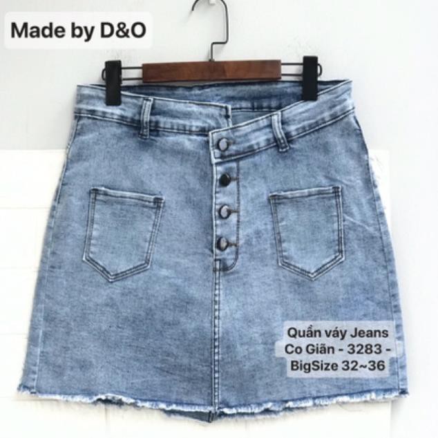 12.12 Xả - [5 Mẫu] Quần Váy Jeans Size Đại - Váy Có Quần Trong - Lưng Cao/Co Giãn Y88 ' 2021 . ᴬ | BigBuy360 - bigbuy360.vn