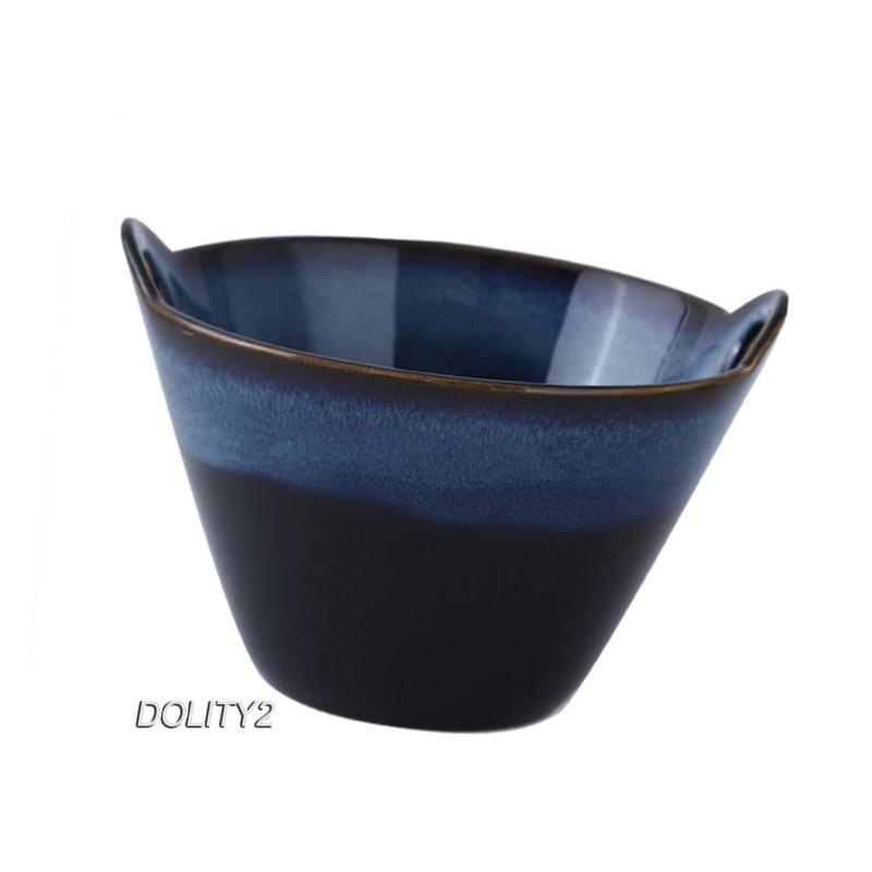 1 Tô Sứ Sa Mạc Màu Gradient Dung Tích 700ML Phong Cách Nhật Bản
