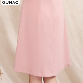 [Mã WABRGB11 giảm 10% đơn từ 250k] Đầm cổ tàu tà đắp DA10107 GUMAC