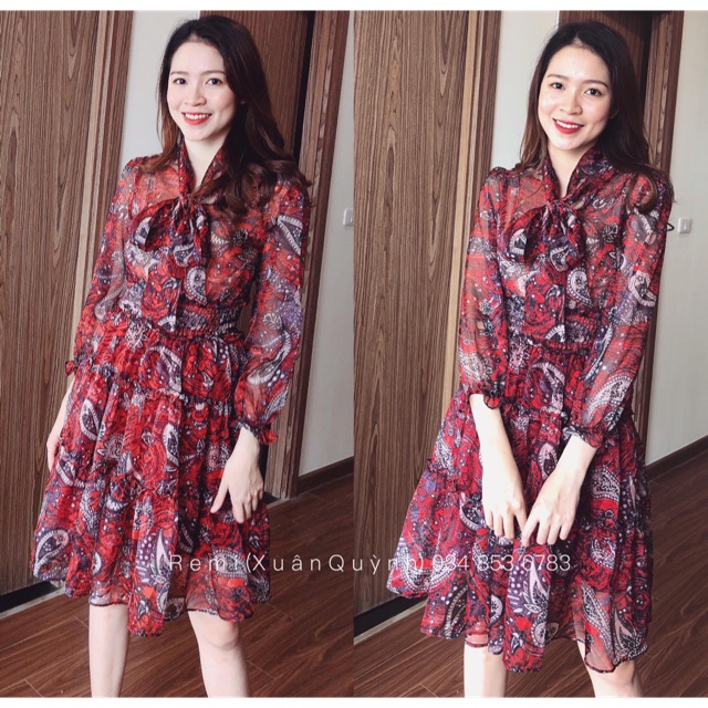Đầm voan hoa cực cute ❤️❤️❤️❤️