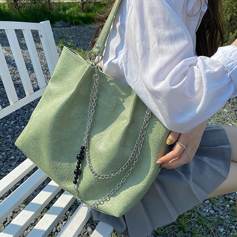 IELGY Túi Đeo Vai Cỡ Lớn Thiết Kế Đơn Giản Thời Trang Cho Nữ