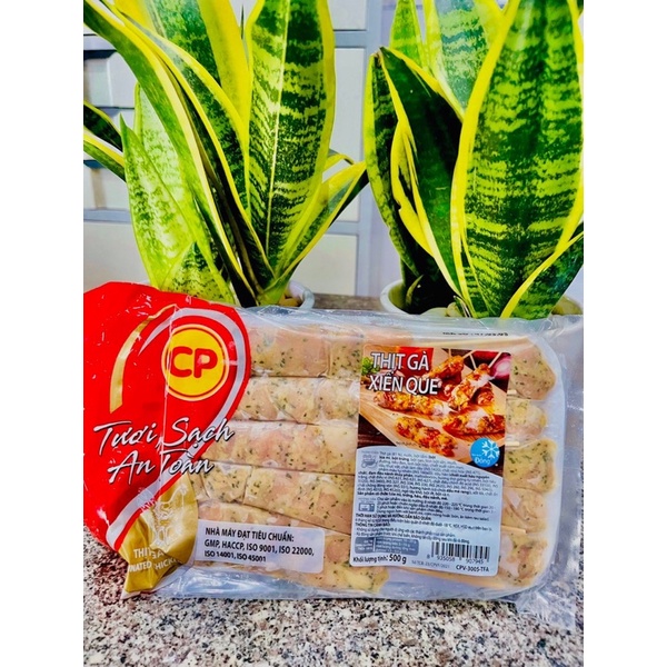 Thịt gà xiên que CP/99 500g (Giao hàng nội thành HN 30p)