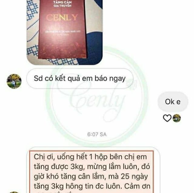 [TĂNG CÂN] TĂNG CÂN GIA TRUYỀN CENLY | BigBuy360 - bigbuy360.vn
