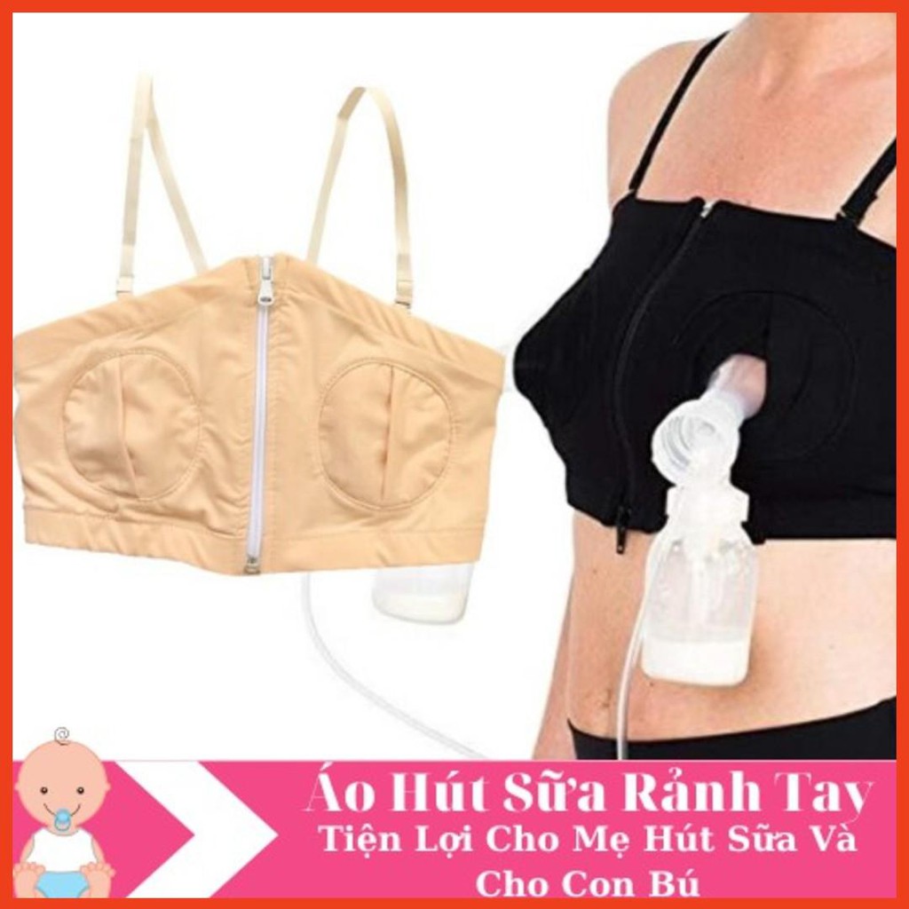 Áo Hút Sữa Rảnh Tay Chất Cotton Cho Mẹ Giá Tốt