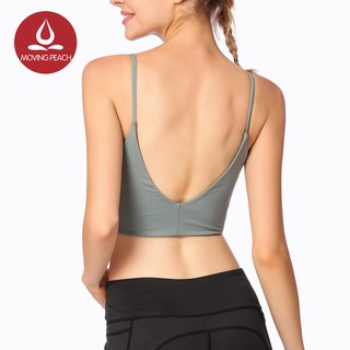 Áo Ngực Thể Thao MOVING PEACH Thiết Kế Năng Động Cho Nữ