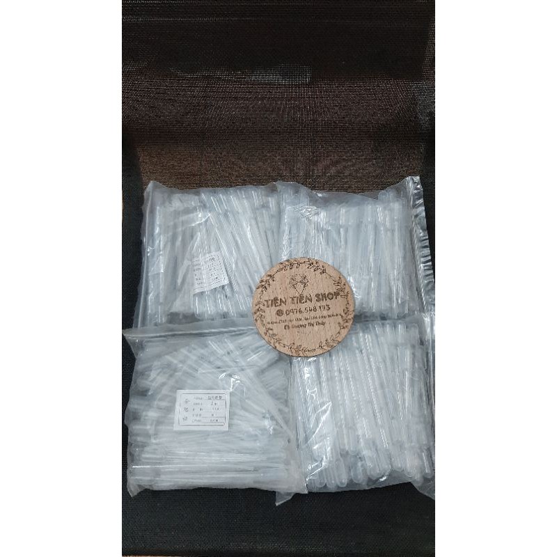 Combo 100 ống nhựa chiết 2ml