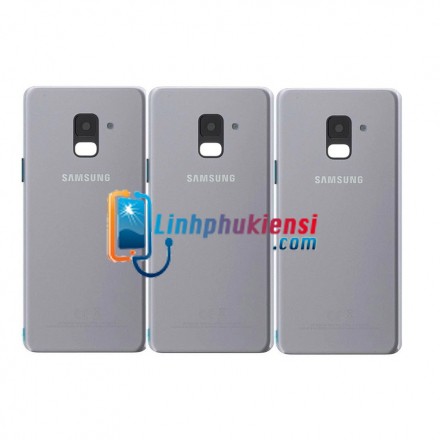 NẮP LƯNG SAMSUNG A8 PLUS MÀU XANH