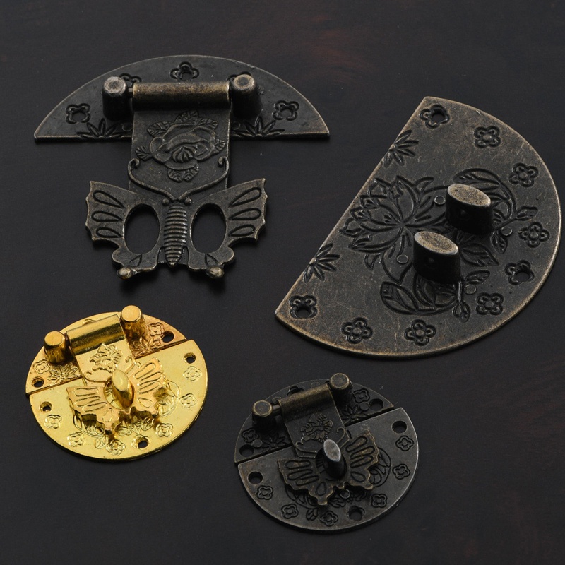 Chốt Khóa Hộp Ổ Khóa Hình Nụ Hôn Trang Trí Cổ Điển Chống Ăn Mòn