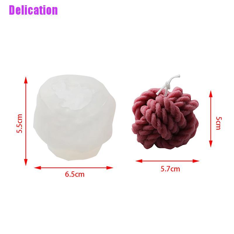 Khuôn Silicone Tự Làm Quả Bóng Len