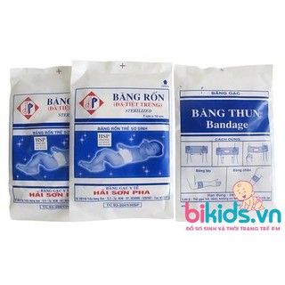Băng rốn trẻ sơ sinh Hải Sơn Pha ( hộp 3 băng+ 3 gạc)