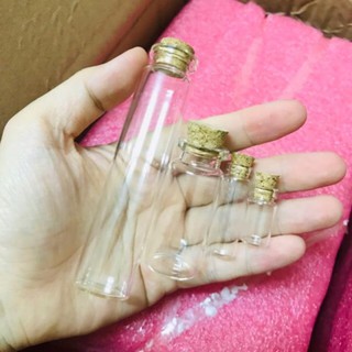 Lọ thuỷ tinh (ảnh thật phía sau) -sanmai