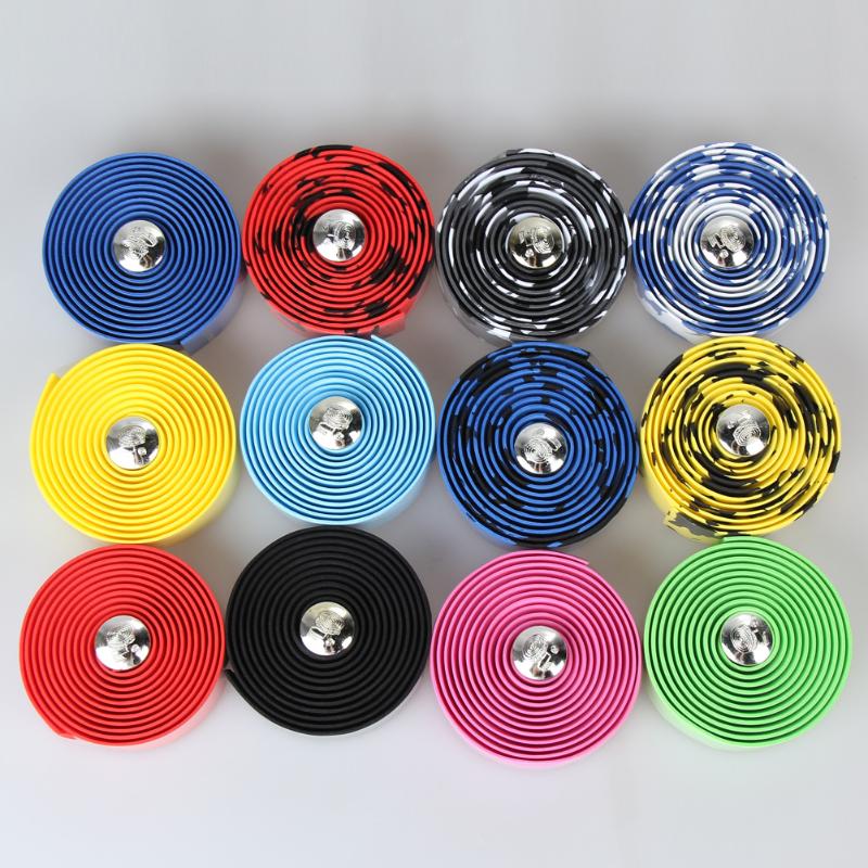 Set 2 Vỏ Bọc Vô Lăng Xe Đạp Bằng Cao Su Chống Trượt