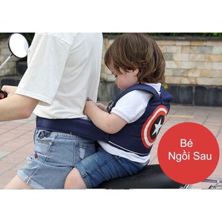 Đai ngồi xe máy cho bé