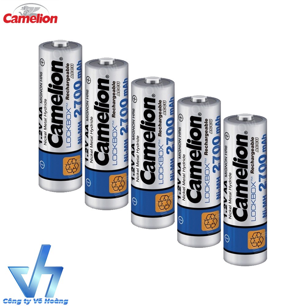 4 Pin sạc AA Camelion 2700mAh chính hãng Hợp Lực nhập khẩu