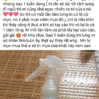 Lotion xịt cải thiện mụn vùng lưng For Back Nhật Bản