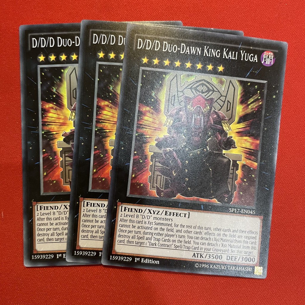 EN]Thẻ Bài Yugioh Chính Hãng] D/D/D Duo-Dawn King Kali Yuga