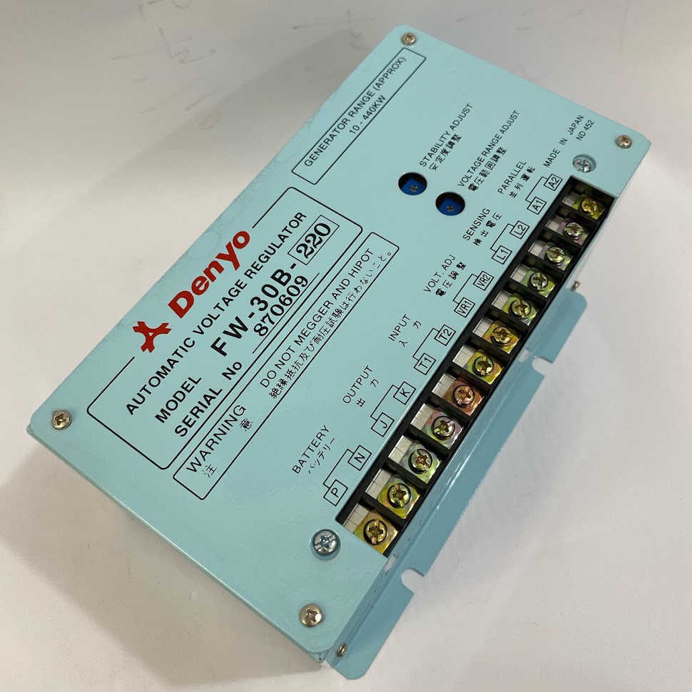 Bộ điều chỉnh điện áp tự động AVR Kích từ chổi than DENYO 30A 90V