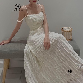 VÁY MAXI REN 4 DÂY CHÂN DẬP LI CAO CẤP