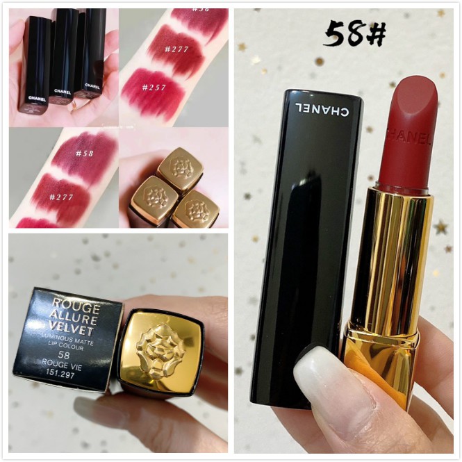 (Hàng Mới Về) Son Môi Chanel Series 57 # 58 # 277 # 257
