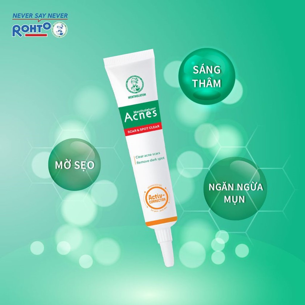 Gel chuyên biệt sáng thâm mờ sẹo Acnes Scar Spot Clear 10g