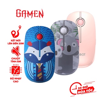 Chuột Không Dây Robot M330 Tĩnh Âm Thiết Kế Silent Nhấp Im Lặng Kết Nối USB Nhỏ Gọn Tiện Dụng