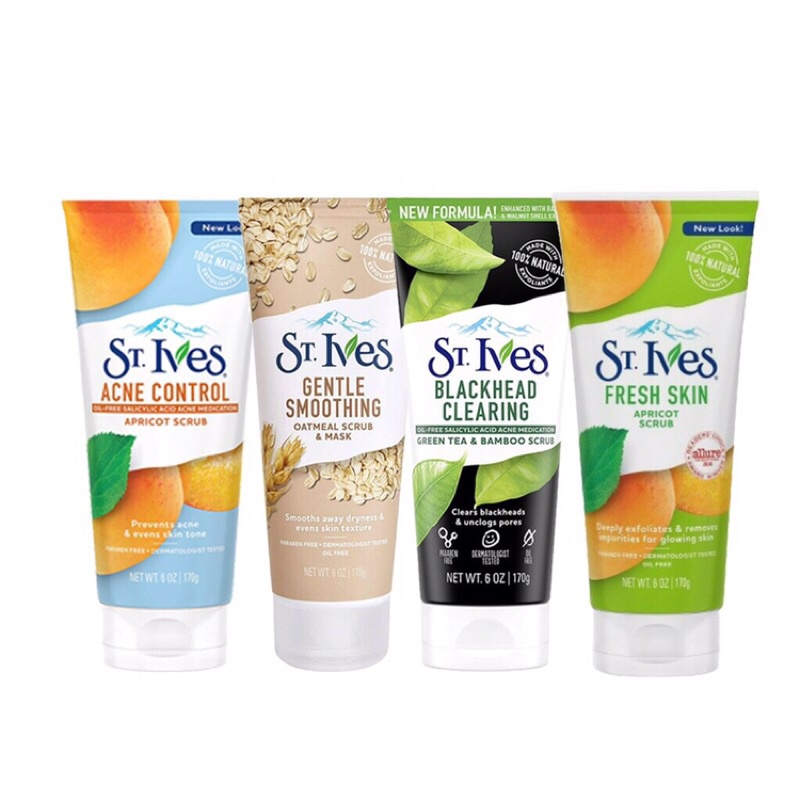 Sữa Rửa Mặt Tẩy Tế Bào Chết ST. Ives 170g